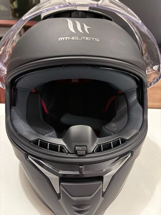 Casco MT Thunder 4 Negro/Rojo