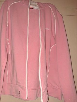 Chaqueta Miteo rosa con capucha