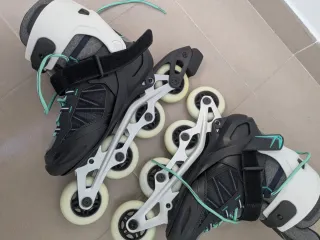 Patines en línea Oxelo Fit500 T 40 + Protecciones