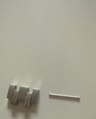 Eslabones Omega Seamaster Plateados de acero