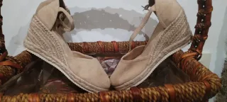 Alpargatas Beige Talla 37