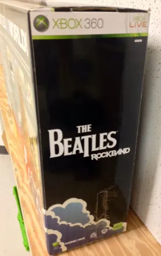 The Beatles Rock Band Xbox 360 Completo