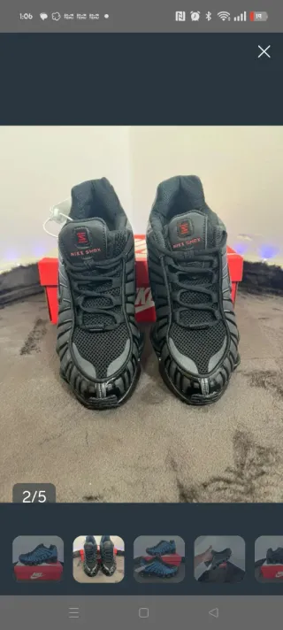 Nike Shox Zapatillas Negras