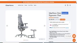 SILLA BIÓNICA LIBERNOVO OMNI "UN SOLO USO"