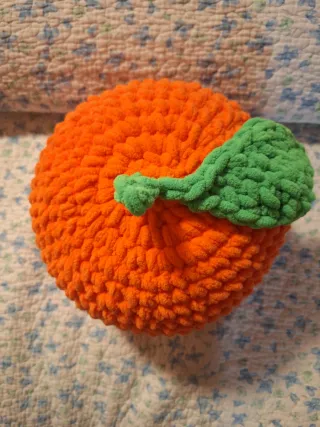 Peluche Arancia Fatto a Mano