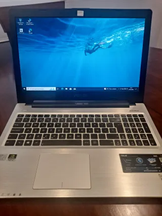 Portátil ASUS S56CM Plata y Negro