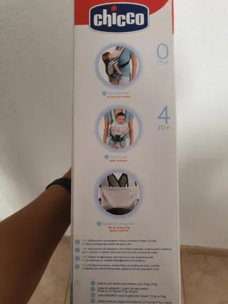 Mochila Porta Bebé Chicco Go 0m+