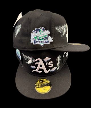 Cappello personalizzato nero multicolore