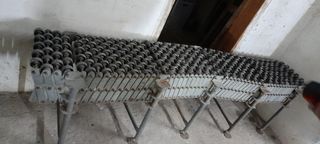 Transportador extensible SIAT con rodillos
