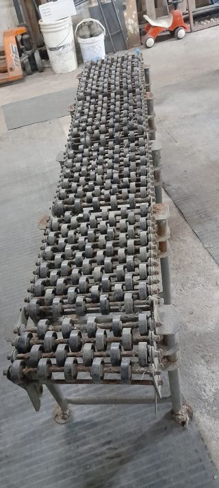 Transportador extensible SIAT con rodillos