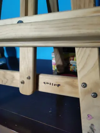 Caballete de madera para pintar