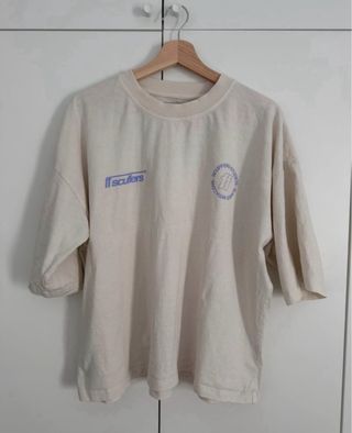 Camiseta Scruffers Beige Talla L