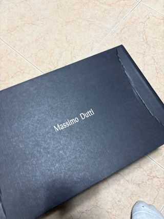 Zapatos Massimo Dutti Piel Marrón Talla 44