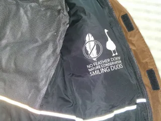 Parka hombre marrón