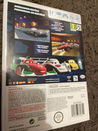 Videojuego Cars 2 Wii