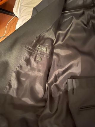 Traje Calvin Klein Negro collection