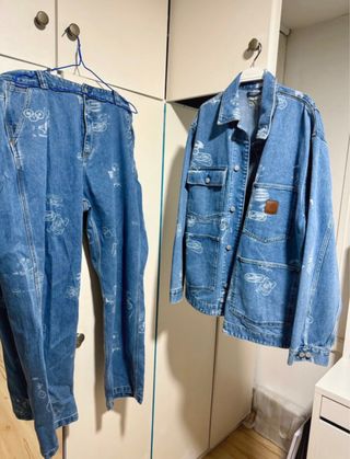 Conjunto Carhartt XL Vaquero Estampado Nuevo