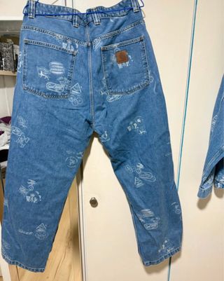 Conjunto Carhartt XL Vaquero Estampado Nuevo