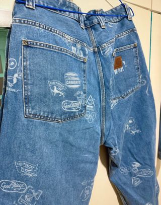 Conjunto Carhartt XL Vaquero Estampado Nuevo