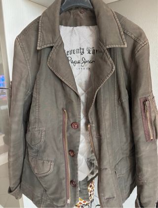 Pepe Jeans Giubbotto Verde Oliva