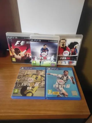Pack 5 Juegos Deportes PS3/PS4