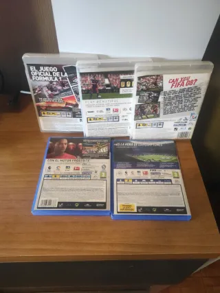 Pack 5 Juegos Deportes PS3/PS4