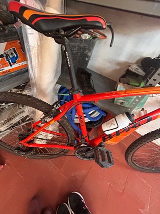 Bicicleta Montaña Roja BPRO M150