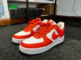 Zapatillas Nike Air Force 1 Naranja/Blanco