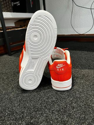 Zapatillas Nike Air Force 1 Naranja/Blanco