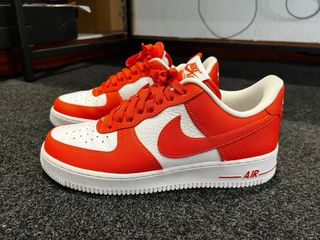 Zapatillas Nike Air Force 1 Naranja/Blanco
