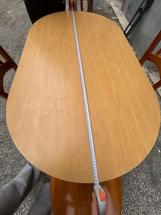 Mesa de comedor extensible madera