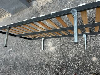 Somier Metálico con Láminas de Madera