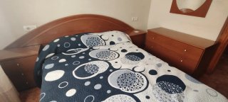 Dormitorio completo matrimonio cama 1.35