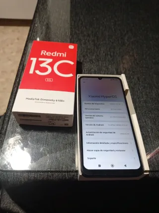Redmi 13C 5G STARRY BLACK 4GB RAM Y 128 GB MEMORIA