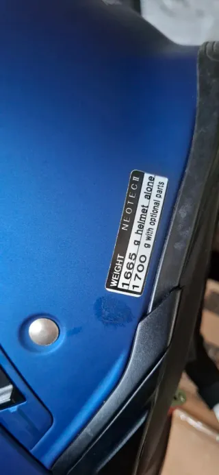 Casco Moto Shoei Bluette