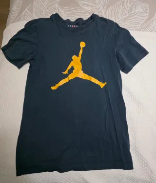 Camiseta Jordan Negra Logo Jumpman