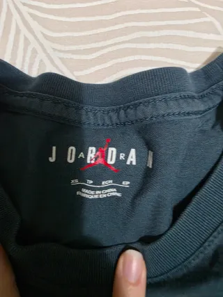 Camiseta Jordan Negra Logo Jumpman