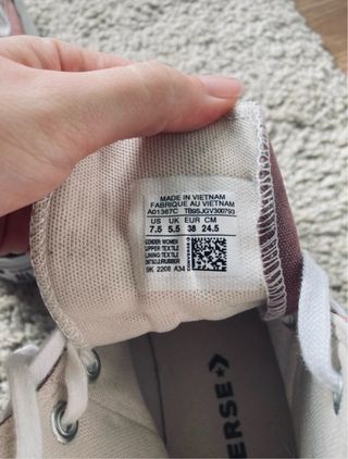 Sapatilhas plataforma All Star Converse rosa