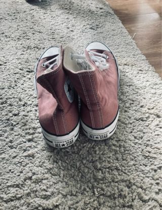 Sapatilhas plataforma All Star Converse rosa