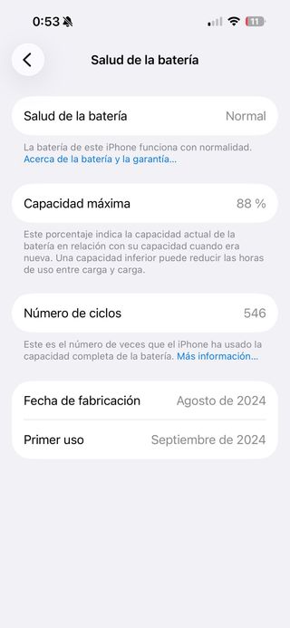 Iphone 16 256gb azul