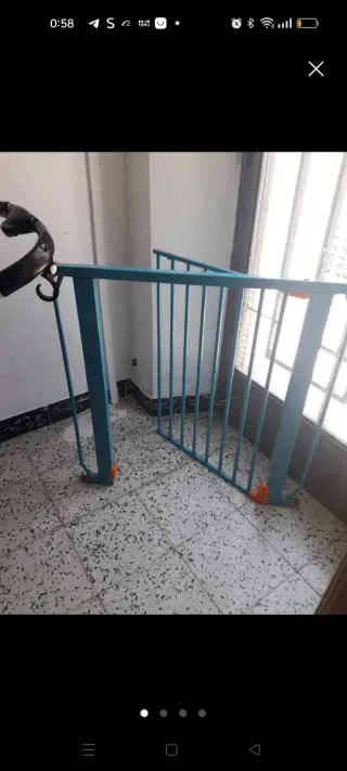 Barrera de seguridad para bebés