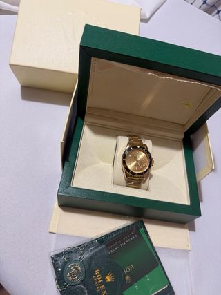 Reloj Rolex Dorado