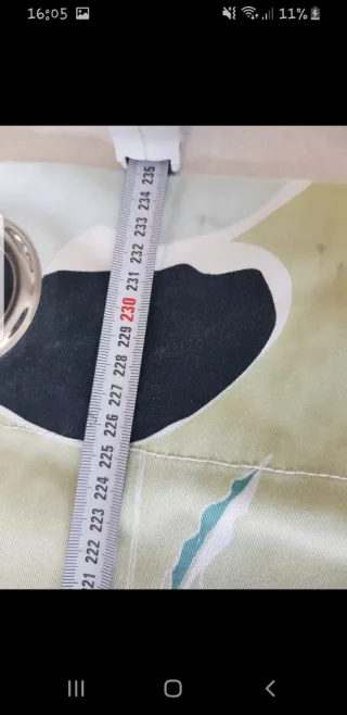 Cortinas opacas 2 patas