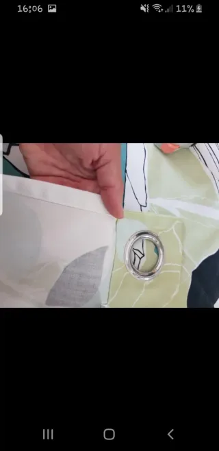 Cortinas opacas 2 patas