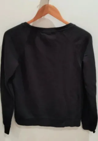 Sudadera Nike Negra Logo Futura