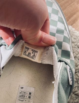 Sapatilhas Vans Verdes