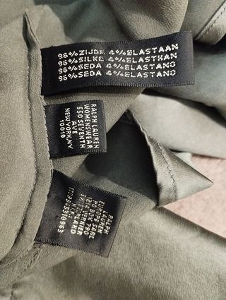 Camicia Ralph Lauren Verde Oliva Donna