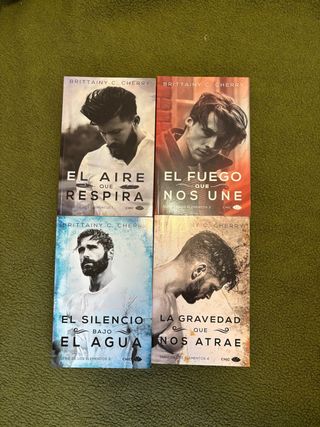 Libros romance serie los elementos