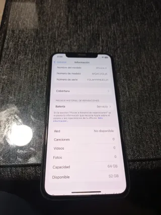 iPhone X Space Gray 64 GB
