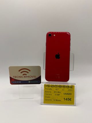iPhone SE 128GB Rosso Usato